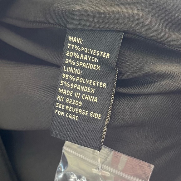 🌹NWT🌹 DG2 by Diane Gilman Ponte Knit Fully Lined Boyfriend Blazer Size 3X - Picture 7 of 8